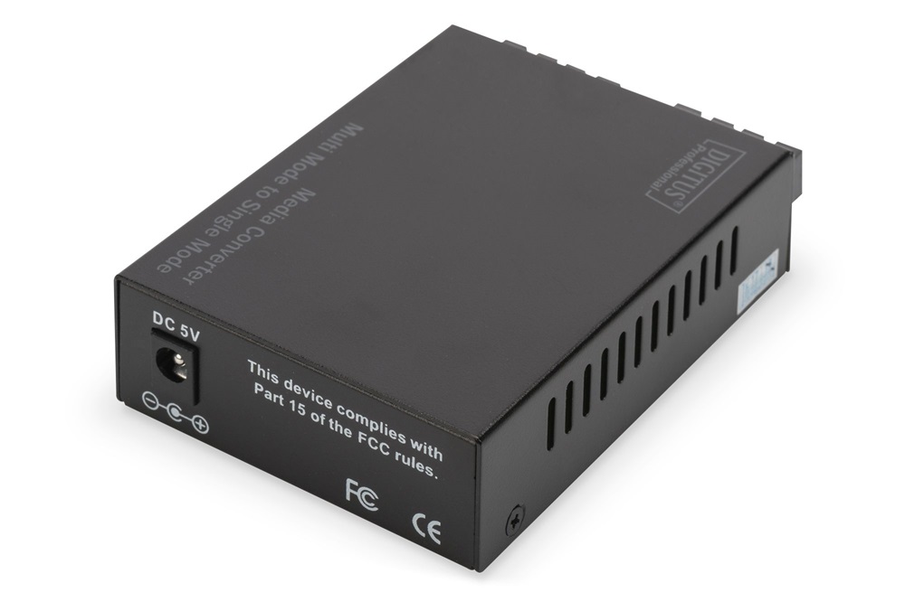 DIGITUS DN-82124 Gigabit multimodusú/monomódusú 20km SC média konverter