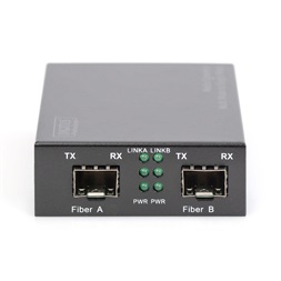 DIGITUS DN-82133 Gigabit multimodusú/monomódusú SFP modul nélküli média konverter