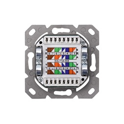 DIGITUS DN-9002-N Cat5E Modulo50 dupla falon kívüli aljzat 2xRJ45 árnyékolt csatlakozóval