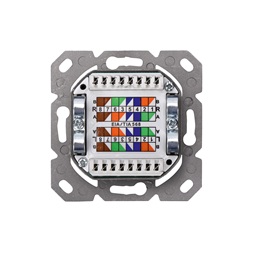DIGITUS DN-9005-N Cat6 Modulo50 dupla süllyesztett aljzat 2xRJ45 árnyékolt csatlakozóval
