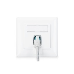 DIGITUS DN-9010/8-1 Cat6A Modulo50 dupla süllyesztett aljzat 1xRJ45 árnyékolt csatlakozóval