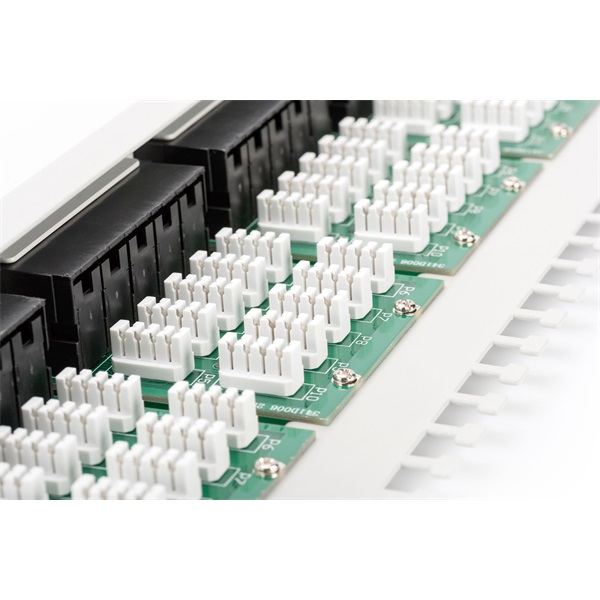 DIGITUS DN-91350-1 50port 19" 1U CAT3 ISDN árnyékolatlan Patch Panel
