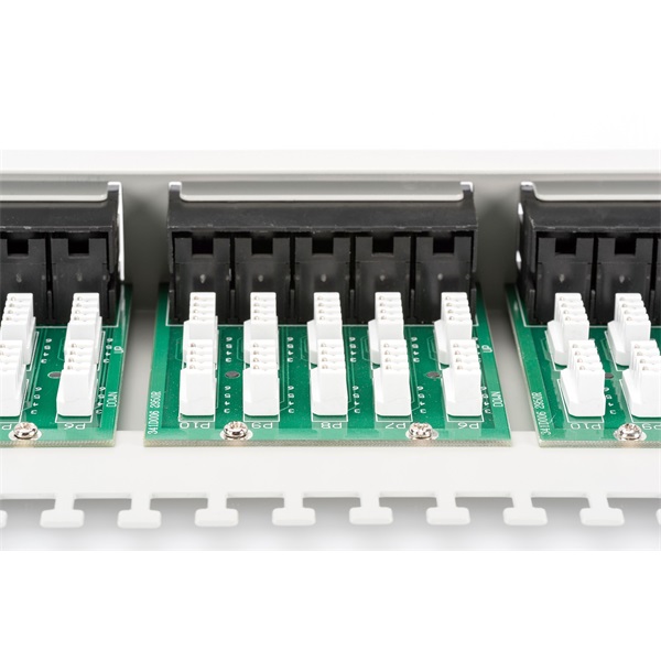 DIGITUS DN-91350-1 50port 19" 1U CAT3 ISDN árnyékolatlan Patch Panel
