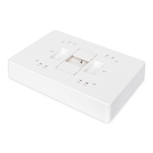 DIGITUS DN-931091 4 szálas 2x SC SX  2x LC DX optikai FTTH üres elosztó doboz