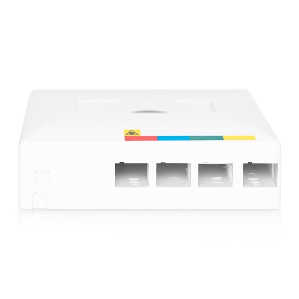 DIGITUS DN-931093 8 szálas 4x SC SX 4x LC DX IP45 DIN/fali optikai FTTX/FTTH üres elosztó doboz