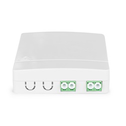 DIGITUS DN-931096 4 szálas 2x LC/APC DX fali optikai FTTX/FTTH elosztó doboz toldóval