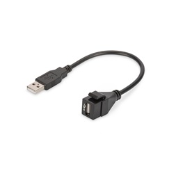 DIGITUS DN-93402 USB 2.0 anya/apa 16cm Keystone modul