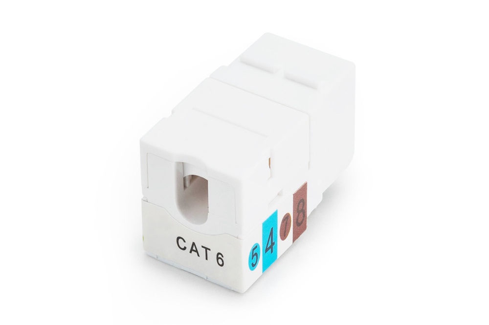 DIGITUS DN-93601 Cat.6 árnyékolatlan LSA fekete Keystone Jack