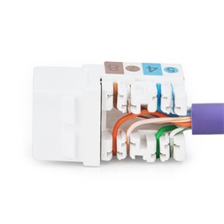 DIGITUS DN-93601 CAT6 árnyékolatlan LSA fekete Keystone Jack