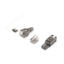 DIGITUS DN-93633 Szerszám nélkül közvetlenül szerelhető árnyékolatlan dugó Cat6A kábelekhez