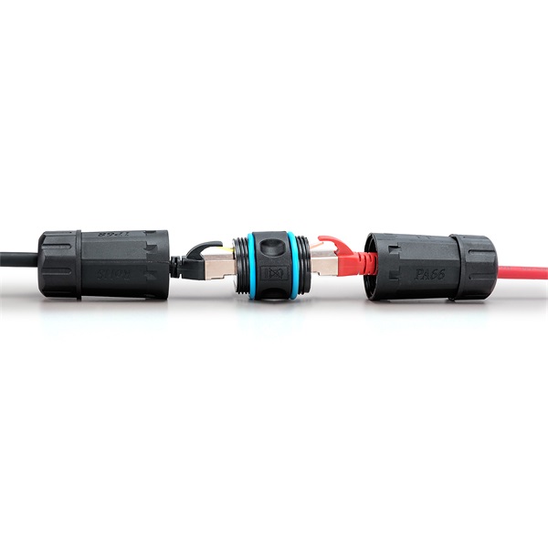 DIGITUS DN-93638 CAT6A IP68 kültéri RJ45 toldó