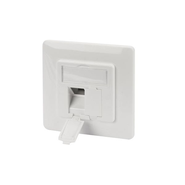 DIGITUS DN-93831 80x80 előlap 2 portos multimédia/keystone modulokhoz
