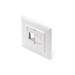 DIGITUS DN-93832 80x80 előlap 2 portos multimédia/Keystone modulokhoz