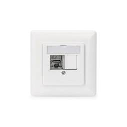 DIGITUS DN-93832 80x80 előlap 2 portos multimédia/Keystone modulokhoz