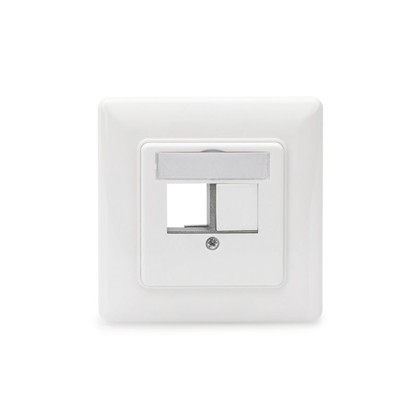 DIGITUS DN-93832 80x80 előlap 2 portos multimédia/Keystone modulokhoz