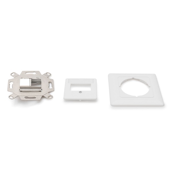 DIGITUS DN-93832 80x80 előlap 2 portos multimédia/Keystone modulokhoz