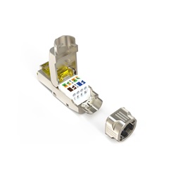 DIGITUS DN-93838 CAT8.1 FM45 RJ45 árnyékolt szerszám nélkül szerelhető csatlakozó