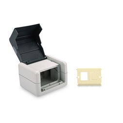 DIGITUS DN-93844-OD-2 Kültéri 2 portos IP44 szerelődoboz Keystone modulokhoz