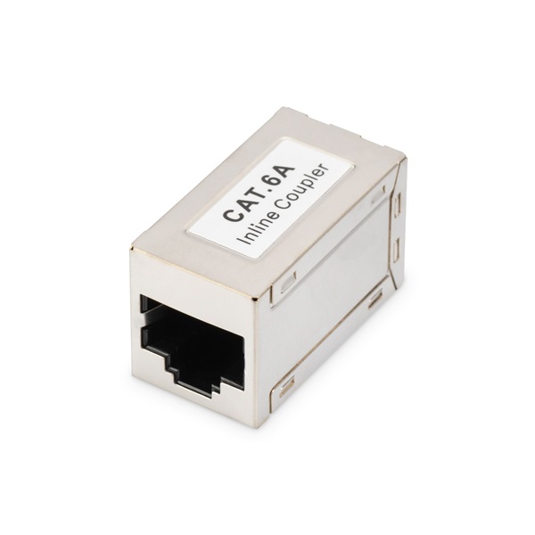 DIGITUS DN-93905 CAT6A árnyékolt fém 8P8C RJ45 kábeltoldó