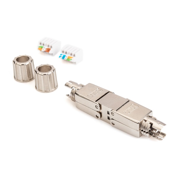 DIGITUS DN-93912 CAT6A árnyékolt 500MHz kábeltoldó