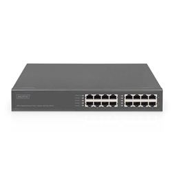 DIGITUS DN-95118 Gigabit 8x GbE Lan port 250W PoE Injector