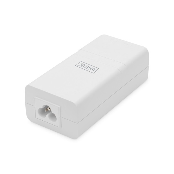 DIGITUS DN-95132 52V 30W 0.58A 802.3af aktív Poe tápegység Gigabit LAN porttal