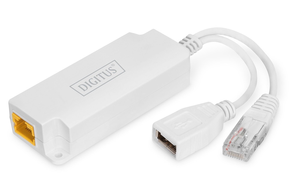 DIGITUS DN-95208 10/100Mbps USB-A 5V PoE Splitter