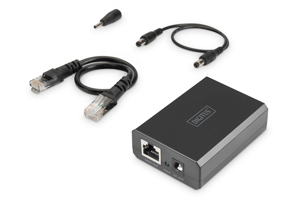 DIGITUS DN-95211 Gigabit 1x GbE Lan port 51W PoE Splitter
