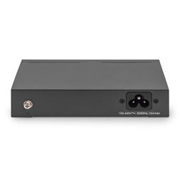 DIGITUS DN-95330-1 4x GbE Lan port PoE 60W nem menedzselhető asztali switch