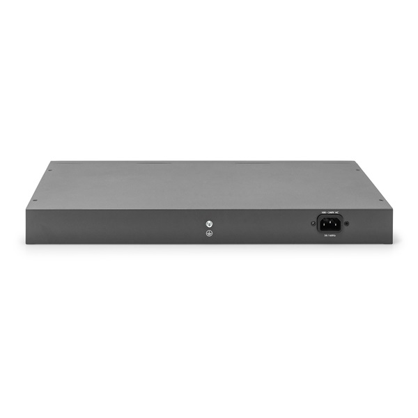 DIGITUS DN-95347-2 16x GbE Lan port 2x uplink port 2x SFP port PoE 250W nem menedzselhető switch