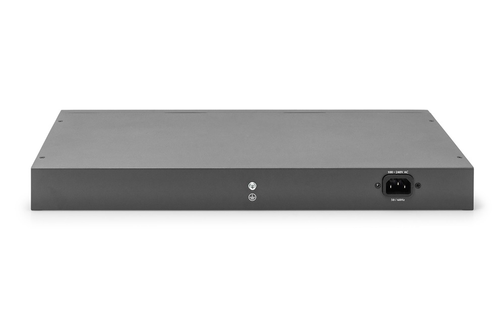DIGITUS DN-95348-2 16x GbE Lan port 2x SFP port PoE 370W nem menedzselhető switch