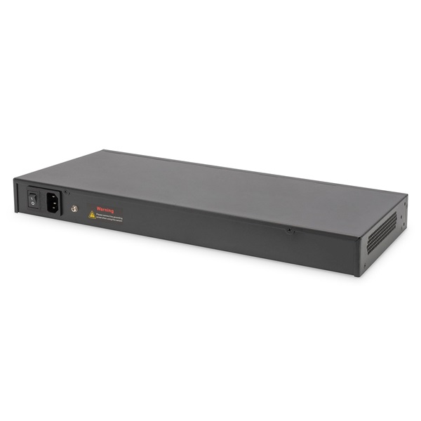 DIGITUS DN-95359 24x GbE Lan port 2x SFP port PoE 430W menedzselhető switch