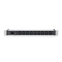 DIGITUS DN-95429 19" 1U PDU 230V 10A 9xIEC C13 aljzat IEC C14 csatlakozó 2M elosztósor