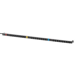 DIGITUS DN-95452  0U PDU függőleges 3 fázisú 250V 16A 24xC13 3xC19 aljzat IEC 60309 ipari csatlakozó 3M elosztósor