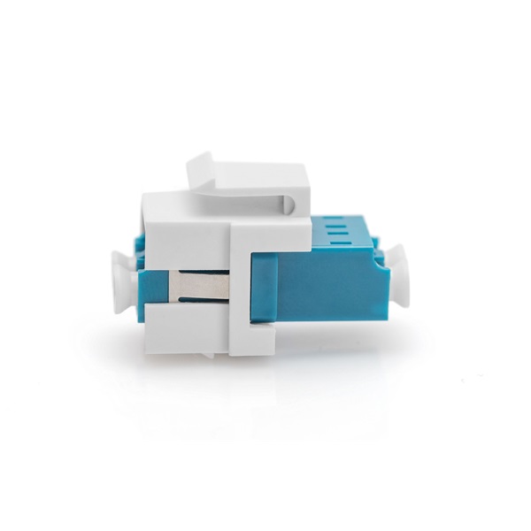 DIGITUS DN-96007-1-K Duplex monomódusú OS2 LC optikai Keystone toldó