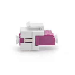 DIGITUS DN-96019-1-K Duplex multimodusú OM4 LC optikai Keystone toldó