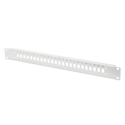 DIGITUS DN-96207-AL 1U 24x LC DX szürke optikai patch panel előlap