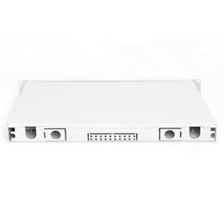 DIGITUS DN-96320-4 1U 6xSC duplex OM4 toldóval pigtaillel és kötőkazettával szerelt optikai rendező