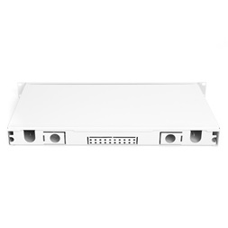 DIGITUS DN-96330/3 1U 6xLC duplex OM3 toldóval pigtaillel és kötőkazettával szerelt optikai rendező
