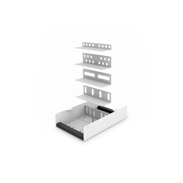 DIGITUS DN-96800S-2 24 szálas IP20 fali optikai üres elosztó doboz
