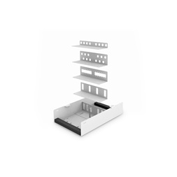 DIGITUS DN-96800S-2 24 szálas IP20 fali optikai üres elosztó doboz