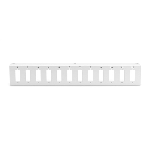 DIGITUS DN-96802M-2 12x SC Duplex 12x LC Quad optikai adapterlemez