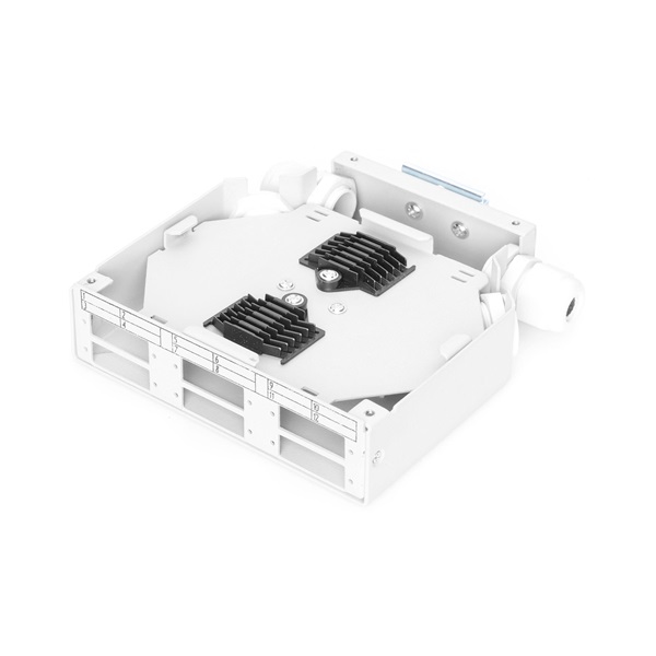 DIGITUS DN-96890 6xSC DX DIN sínes üres optikai elosztó doboz