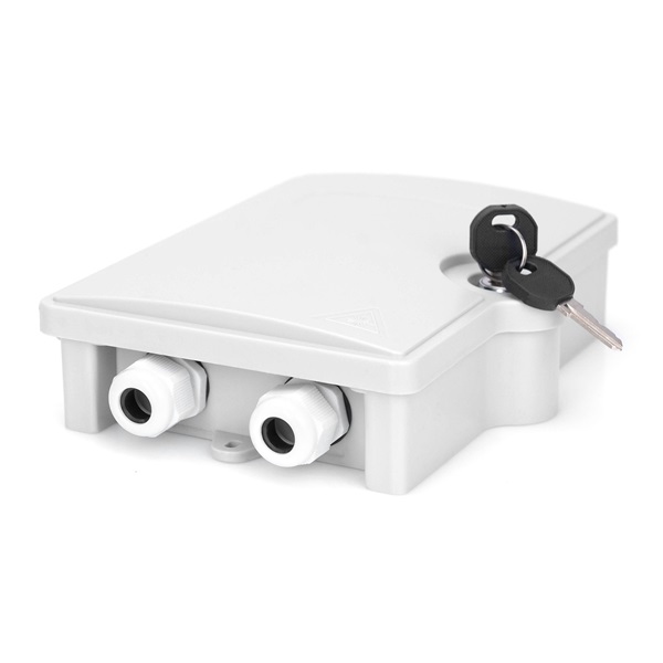 DIGITUS DN-968912 2x SC SX 2x LC DX IP65 kültéri optikai FTTH üres elosztó doboz