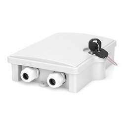 DIGITUS DN-968912 2x SC SX 2x LC DX IP65 kültéri optikai FTTH üres elosztó doboz