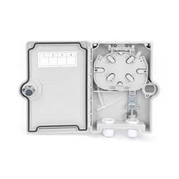 DIGITUS DN-968912 2x SC SX 2x LC DX IP65 kültéri optikai FTTH üres elosztó doboz