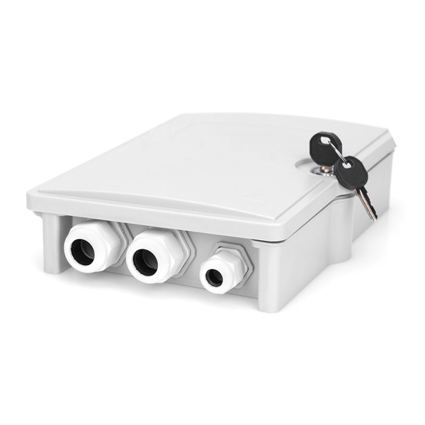 DIGITUS DN-968913 6x SC SX IP65 kültéri optikai FTTH üres elosztó doboz