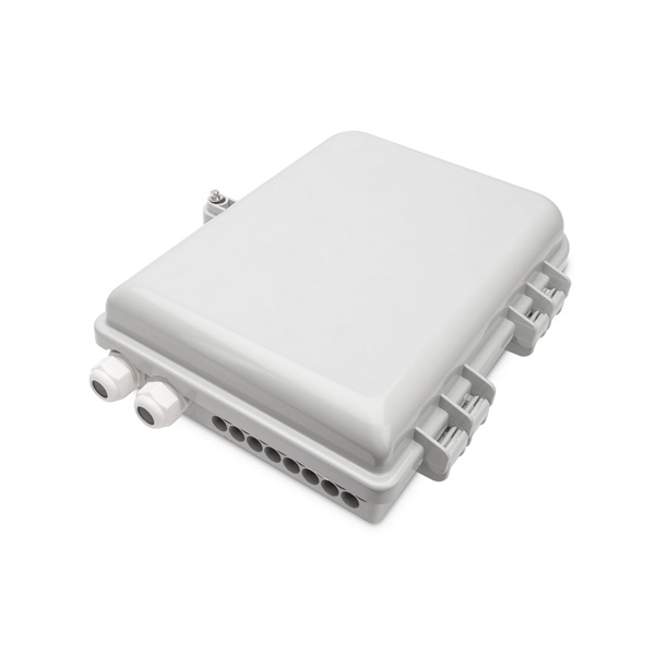 DIGITUS DN-968914 16 szálas 16x LC DX 16x SC SX IP65 kültéri optikai FTTH üres elosztó doboz