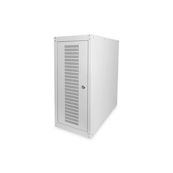 DIGITUS DN-CC 9001 Gurulós zárható üvegajtós számítógépház