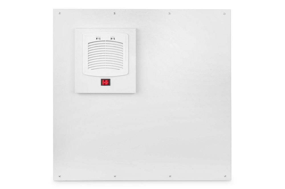 DIGITUS DN-CC 9002 Szintező lábas zárható üvegajtós szűrőventilátoros számítógépház